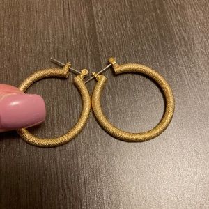 Gold Hoop Earrings